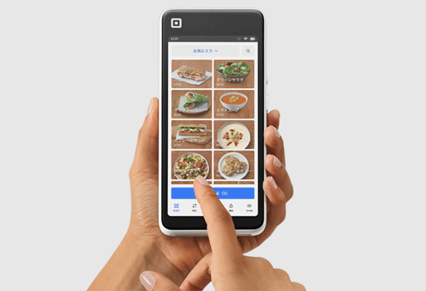 SquareハンディのPOSレジ機能(スクエア)