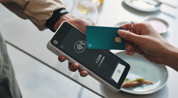 Squareハンディの決済画面(スクエア)