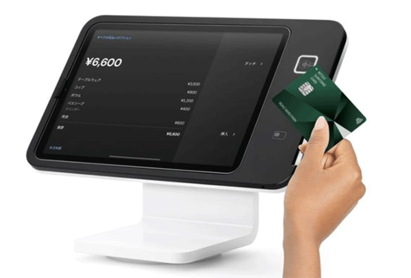 Squareスタンドのクレジットカード決済の流れ