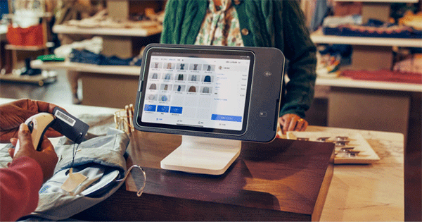 Squareスタンドの使用風景